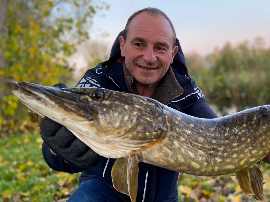Pêche aux leurres sur les polders