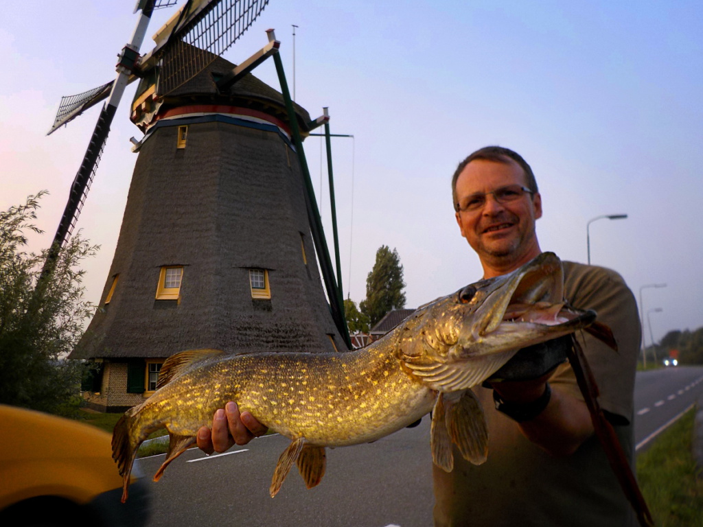 Manu Bizel, guide de pêche en Hollande