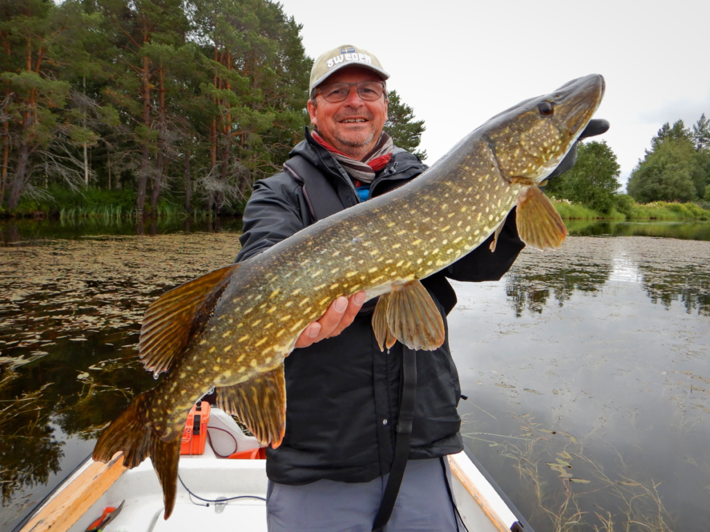 Manu BIZEL, guide de pêche en Suède