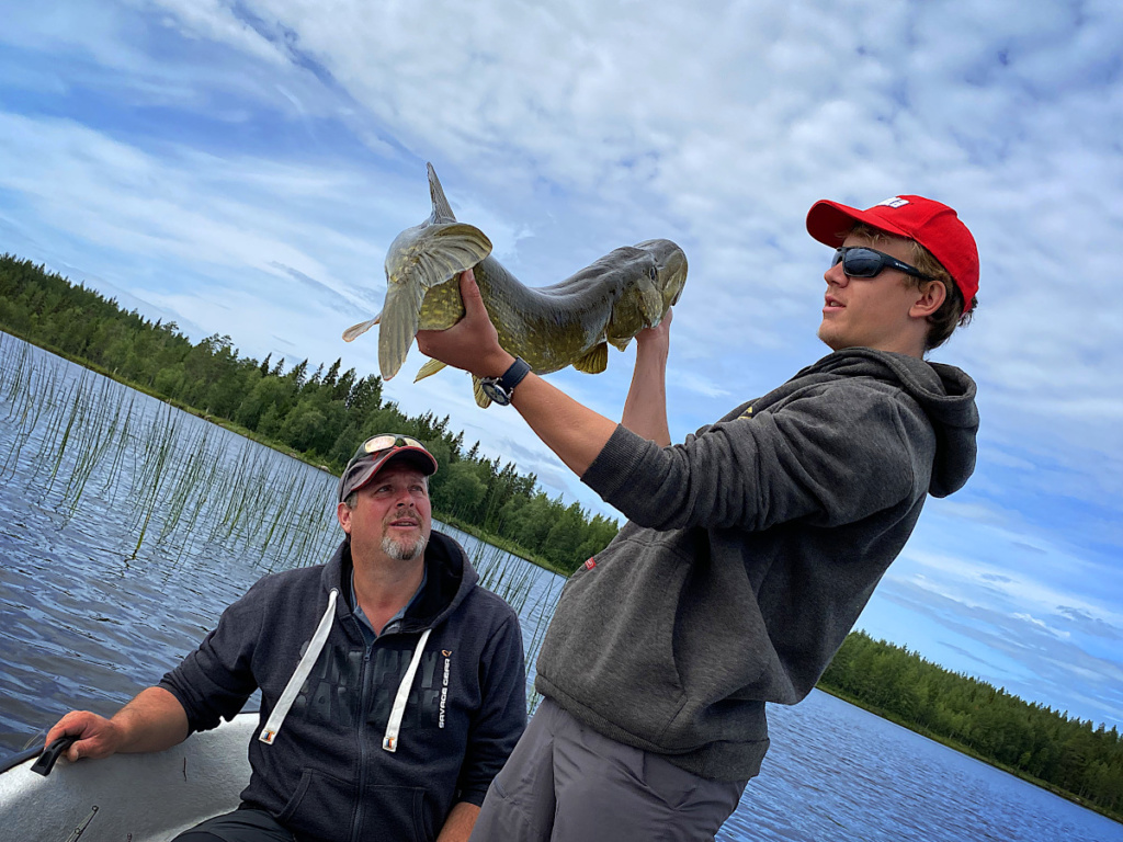 Séjour de pêche en Laponie suédoise