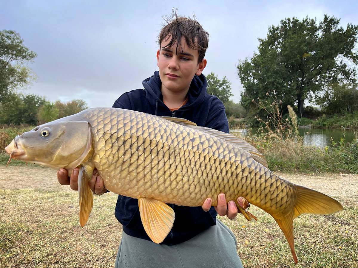 Stage de pêche carpe et feeder - Manu Bizel moniteur guide de pêche