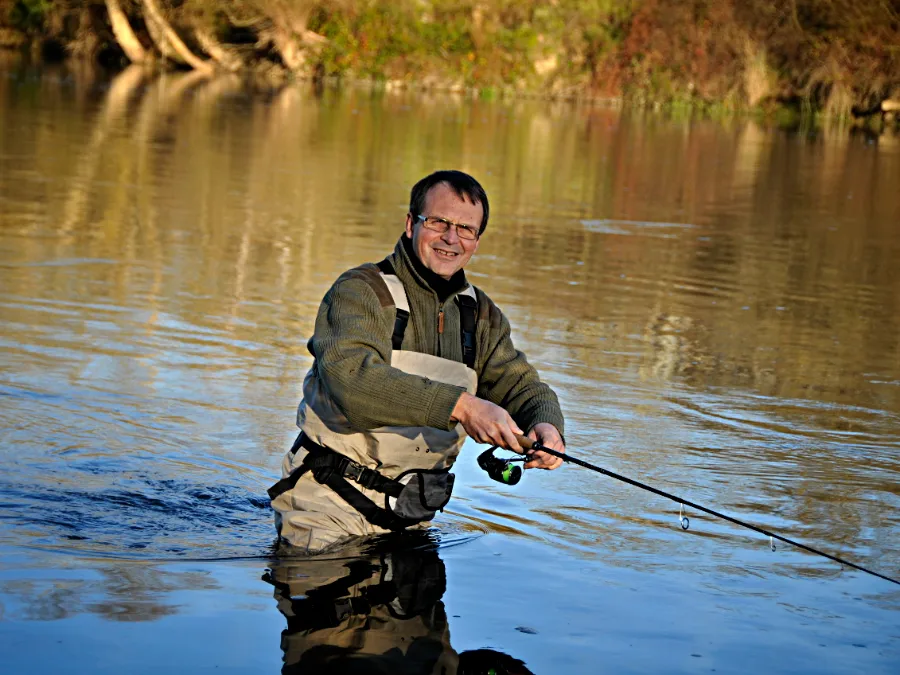 Manu BIZEL, guide de pêche à la truite