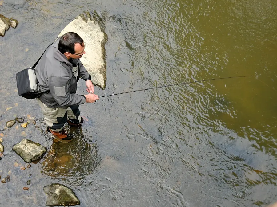 Manu BIZEL, guide de pêche truite aux leurres