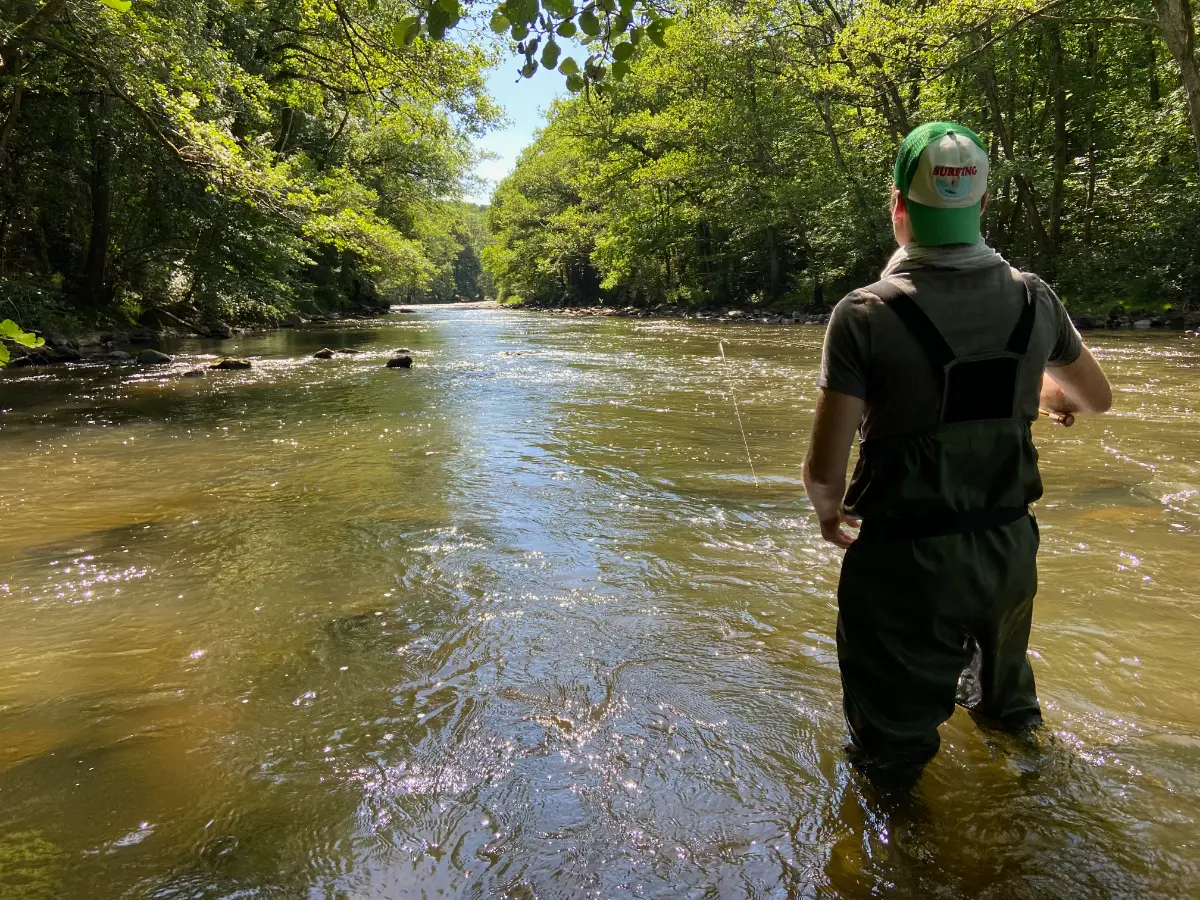Stage de pêche à la truite aux leurres
