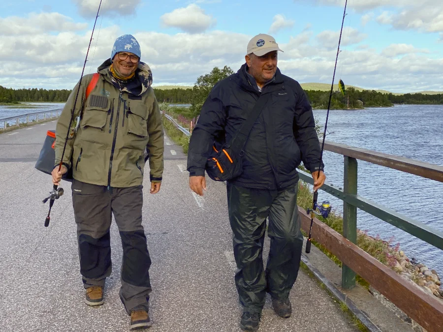 Accueil au bord du lac
