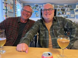 Accueil au lodge en Laponie