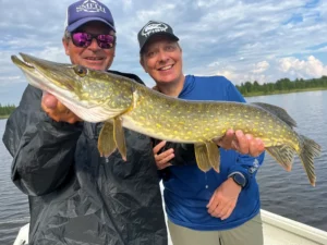 Découverte de la technique de pêche en Laponie