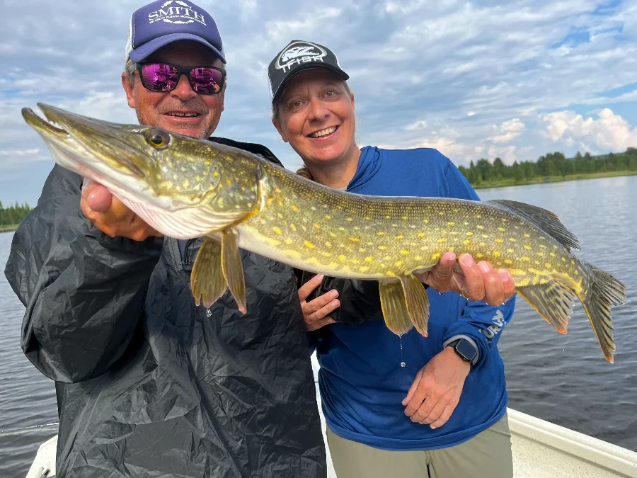 Découverte de la technique de pêche en Laponie