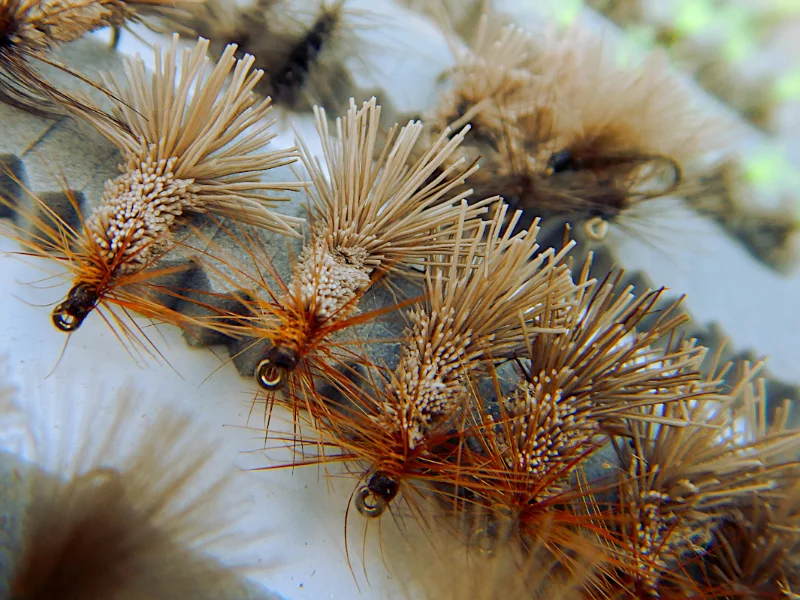 Mouches artificielles sedges