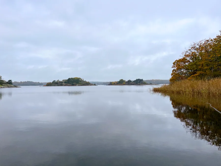 Paysage de la mer Baltique