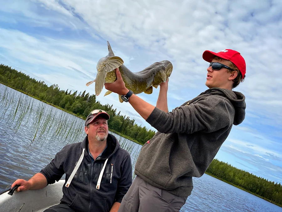 Pêche au brochet guidée en Laponie