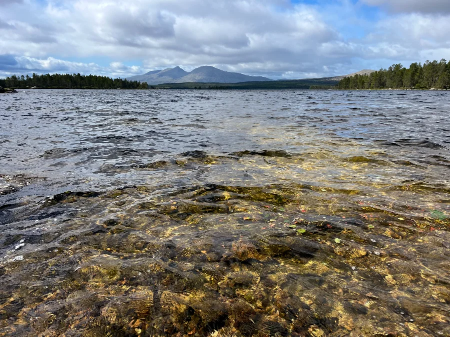 Vue du lac Isteren